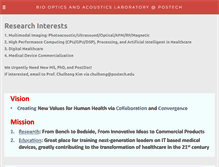 Tablet Screenshot of boa-lab.com